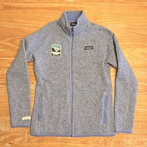 Patagonia Better Sweater Full Zip Women’s Jacket with Kenai Fjords Patch